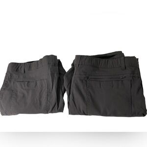 2-Gerry Mens Gray Work Pants Size 40 X 30